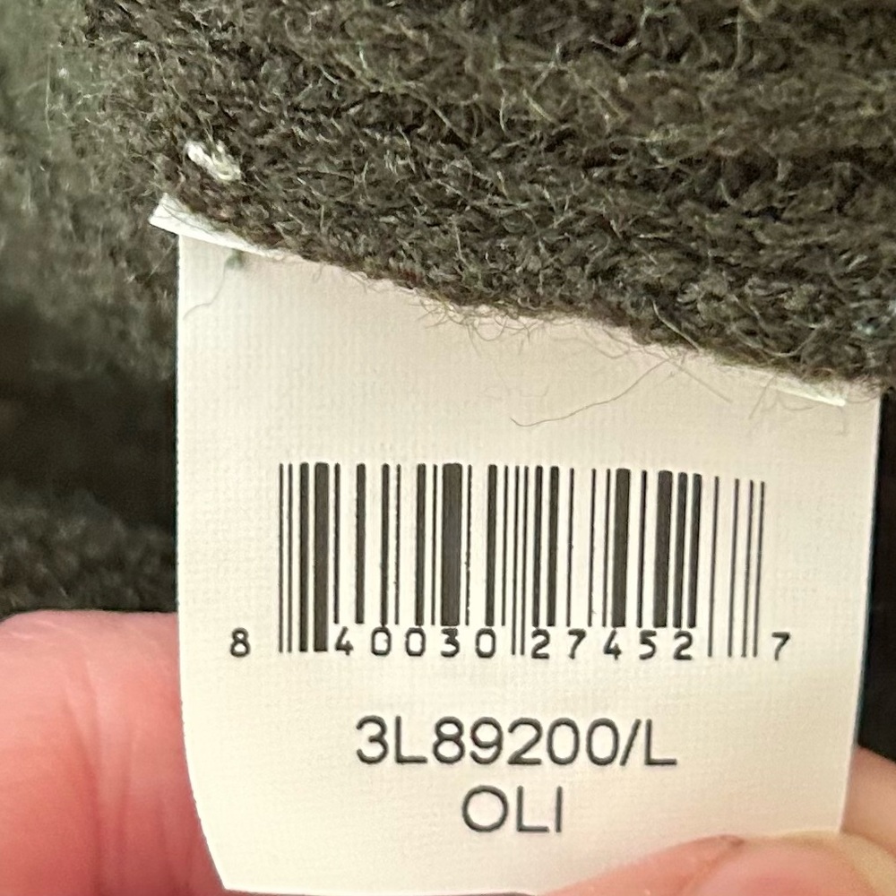 NWOT Karen Kane Olive Draped Open-Front Cardigan, Size Large - Picture 12 of 16